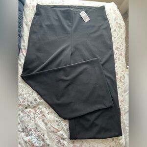 NWT Medium Loft Black Wide Leg Pants
